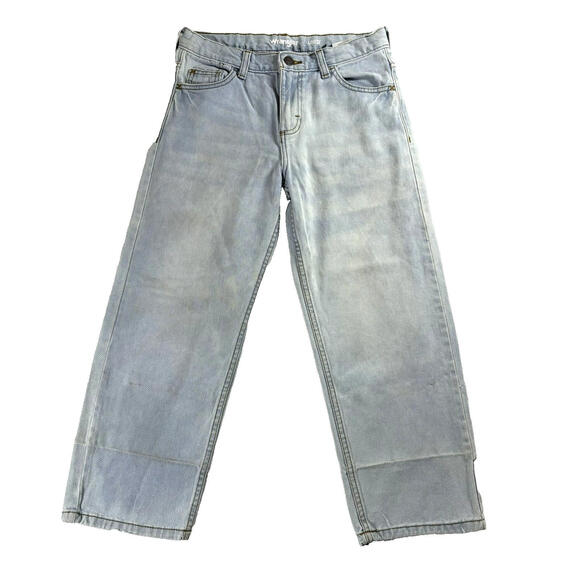 Wrangler Other - Wrangler Vintage Loose Fit Light Wash Jeans Youth 10 Husky 90s Denim Street Wear